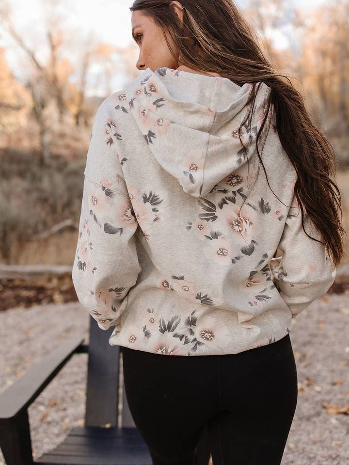 Ampersand Avenue - Wholesale Hoodie - Women's - University Hoodie - Petals & Pearls