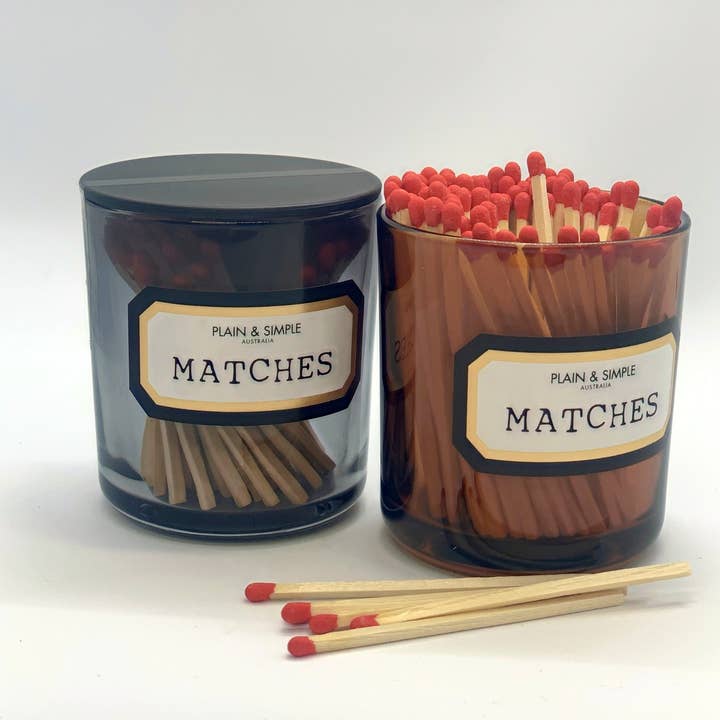 Grandes Cerillas de Vidrio para venta al por mayor de Plain & Simple Australia