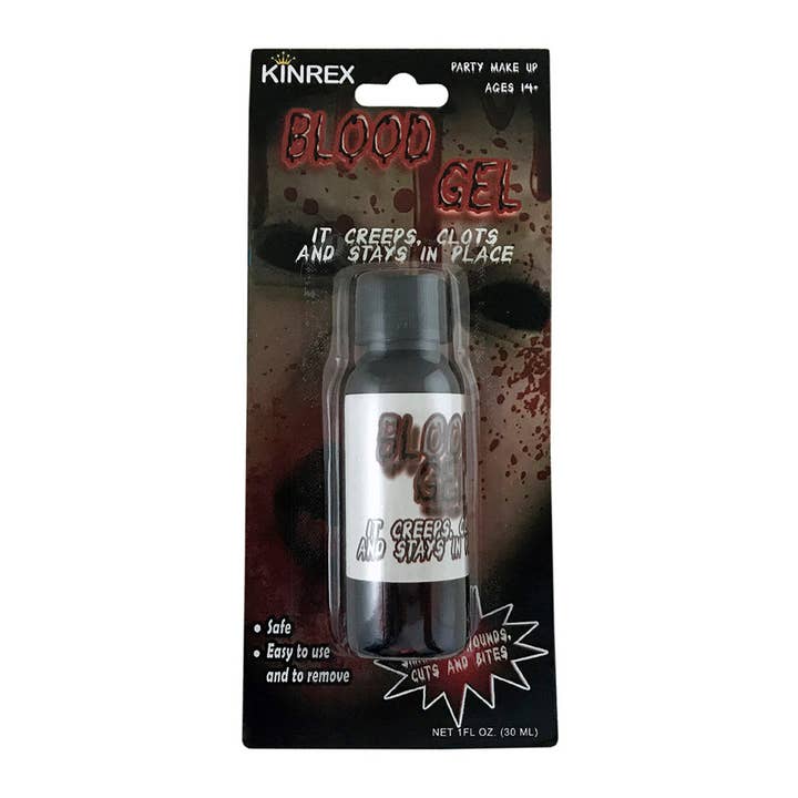 Blood Gel For Makeup - Halloween Fake Blood 1 oz. for wholesale by KINREX