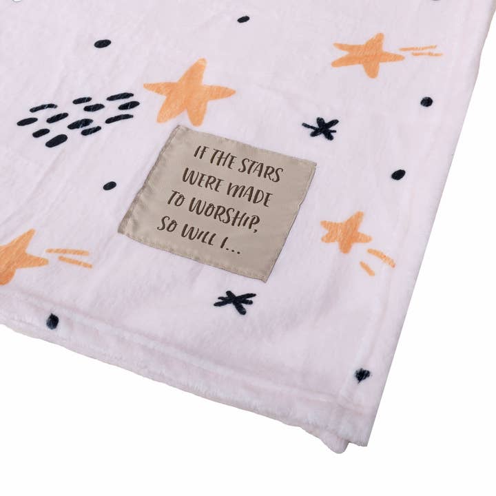 Swanson Christian Products - Wholesale Throw Blanket - Kid's Throw Blanket - Patch If The Stars - 50X601