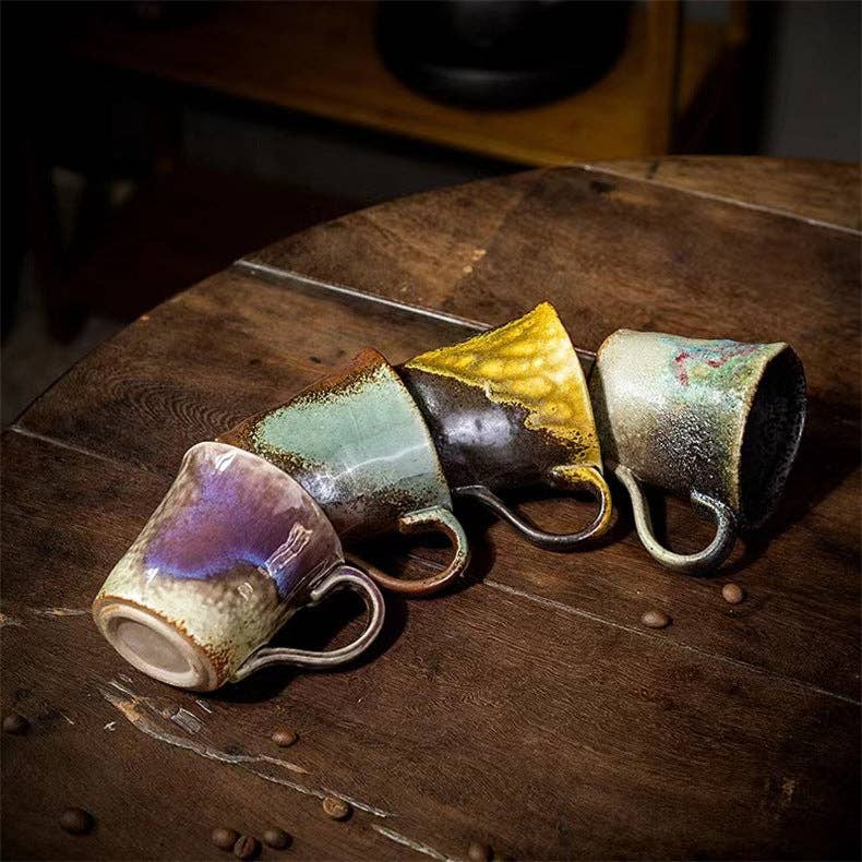 Gohobi （We cover U.S. import duties） - Wholesale Coffee Mug - Gohobi Handmade Colourful Stoneware Coffee Mug3