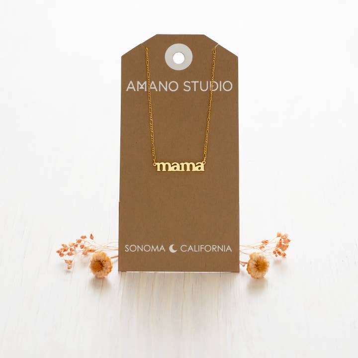 Amano Studio - Wholesale Pendant/Charm Necklace - Mama Necklace