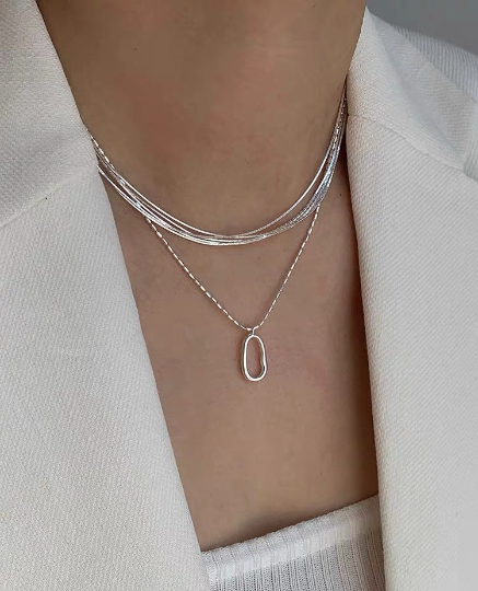 happyzzzsu - Wholesale Jewelry Set - 4 Multi-Layer Layered Necklace Set7