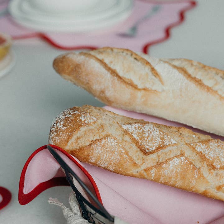 Vivé - Wholesale Dinner & Cloth Napkin - Lilou Scallop NAPKINS (set of 2)6