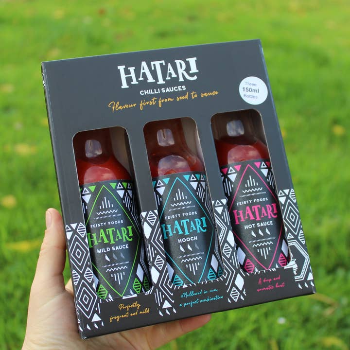 Chilli Sauce Gift Box for wholesale by Feisty Foods