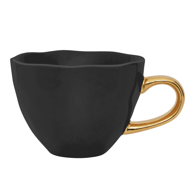 Urban Nature Culture - Wholesale Coffee Mug - Good Morning cup Cappuccino / Tea Ø11 cm - Black0
