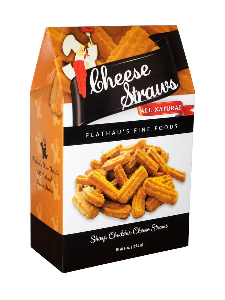 6 oz Cheese Straws for wholesale by Flathau's Fine Foods