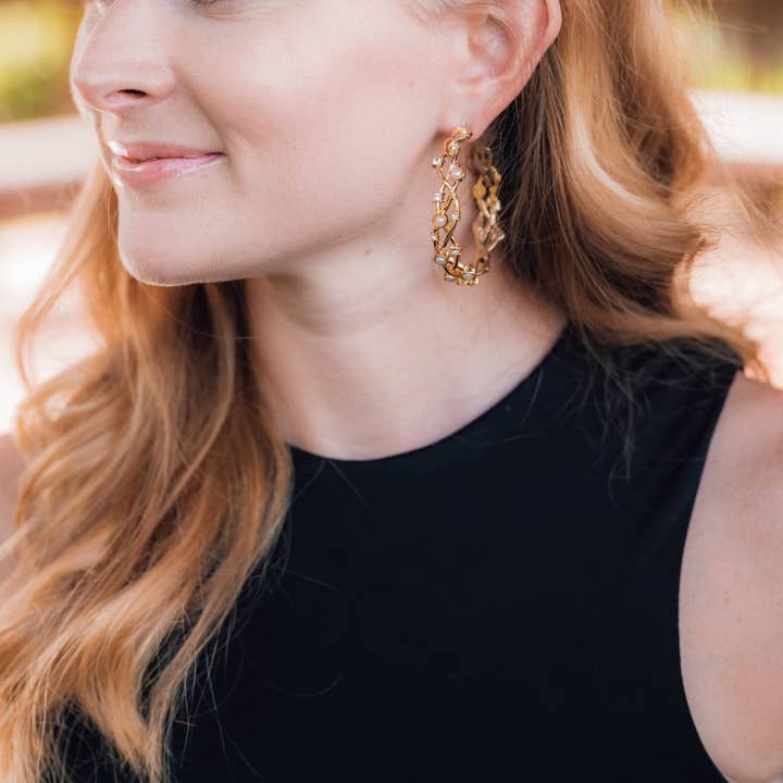 Steward & James – Brincos de argola por atacado – Brincos Charlotte2