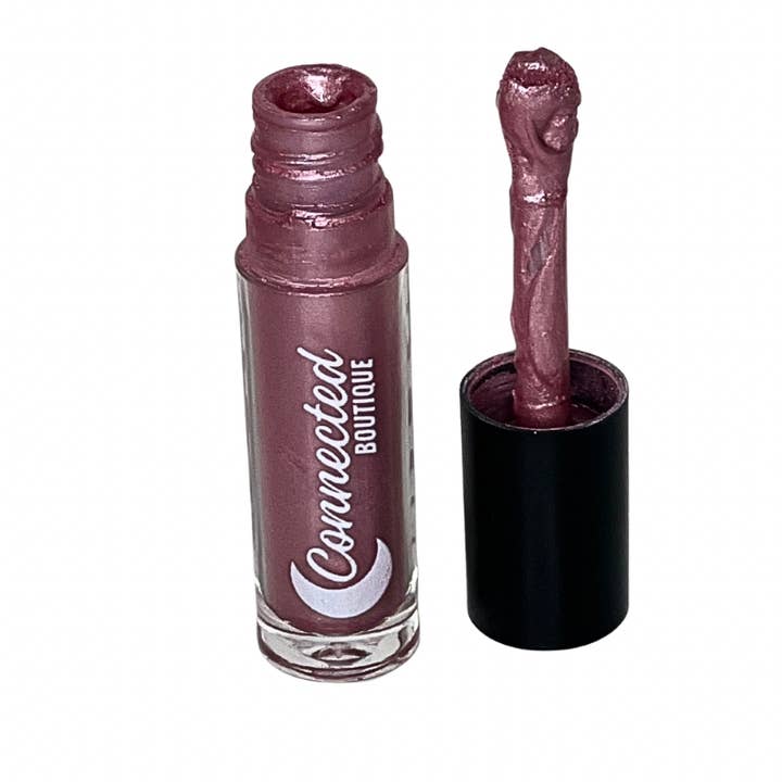 Connected Boutique - Wholesale Lipstick - Rose- Metallic Chrome Pink Bold Longwear Liquid Lipstick – Transfer‑Proof Matte3
