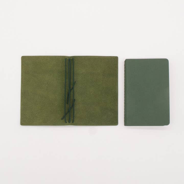 Arbor Trading Post - Wholesale Journal Cover - Pocket-Size Leather Traveler Notebook Cover, 3 Notebooks9