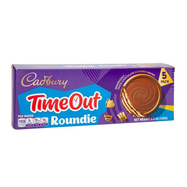 Global Bite Co - Wholesale Cookie - Cadbury TimeOut Roundie Biscuits 150g (UK)