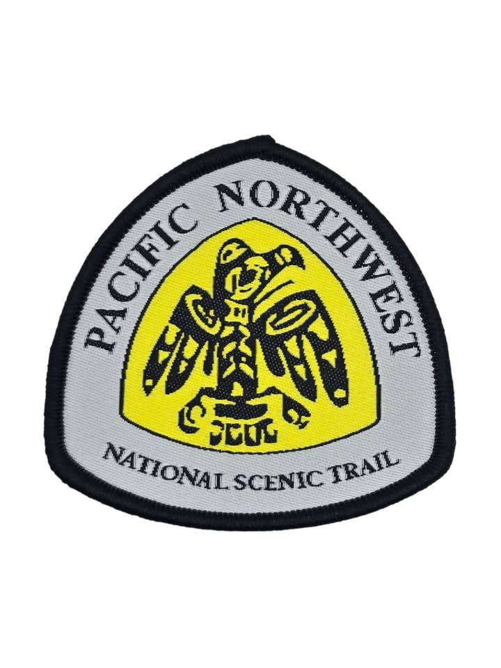 Gestickter Aufnäher des Pacific Northwest National Scenic Trail - Outdoor-Abenteuer-Wander-Souvenir für den Großhandel von PNW Apparel
