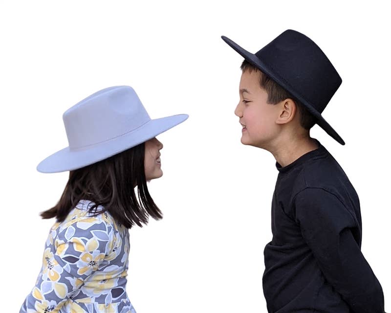 DNMC - Wholesale Kids Hat - Kids - Kid's Vegan Felt Rancher Hats10