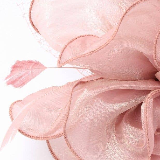 Inca UK - Wholesale Fascinator Hat - Women's - Style Fleur. Pink Chiffon Fascinator On An Aliceband
