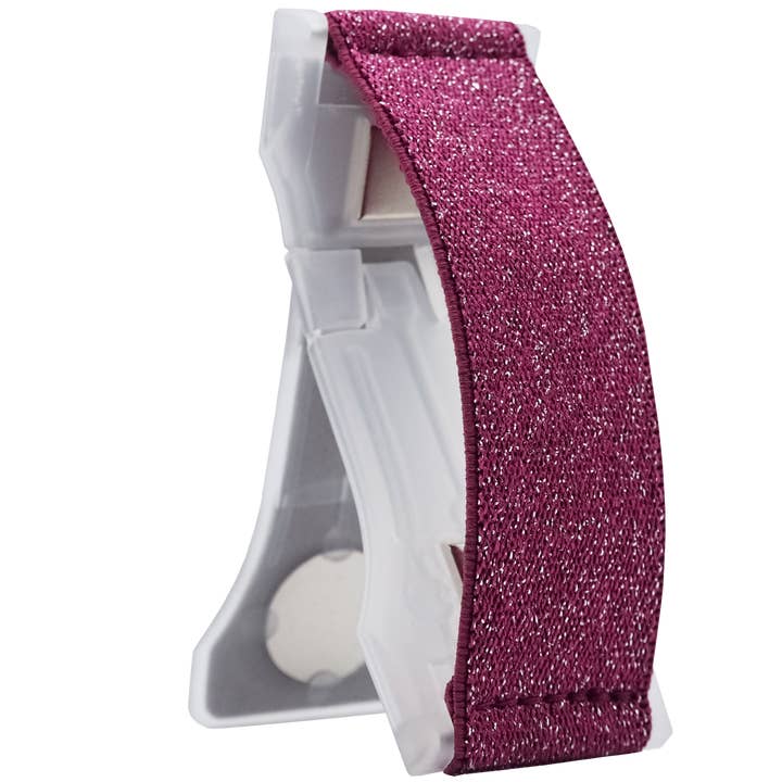 LoveHandle PRO - Cranberry Glitter Elastic for wholesale by LoveHandle