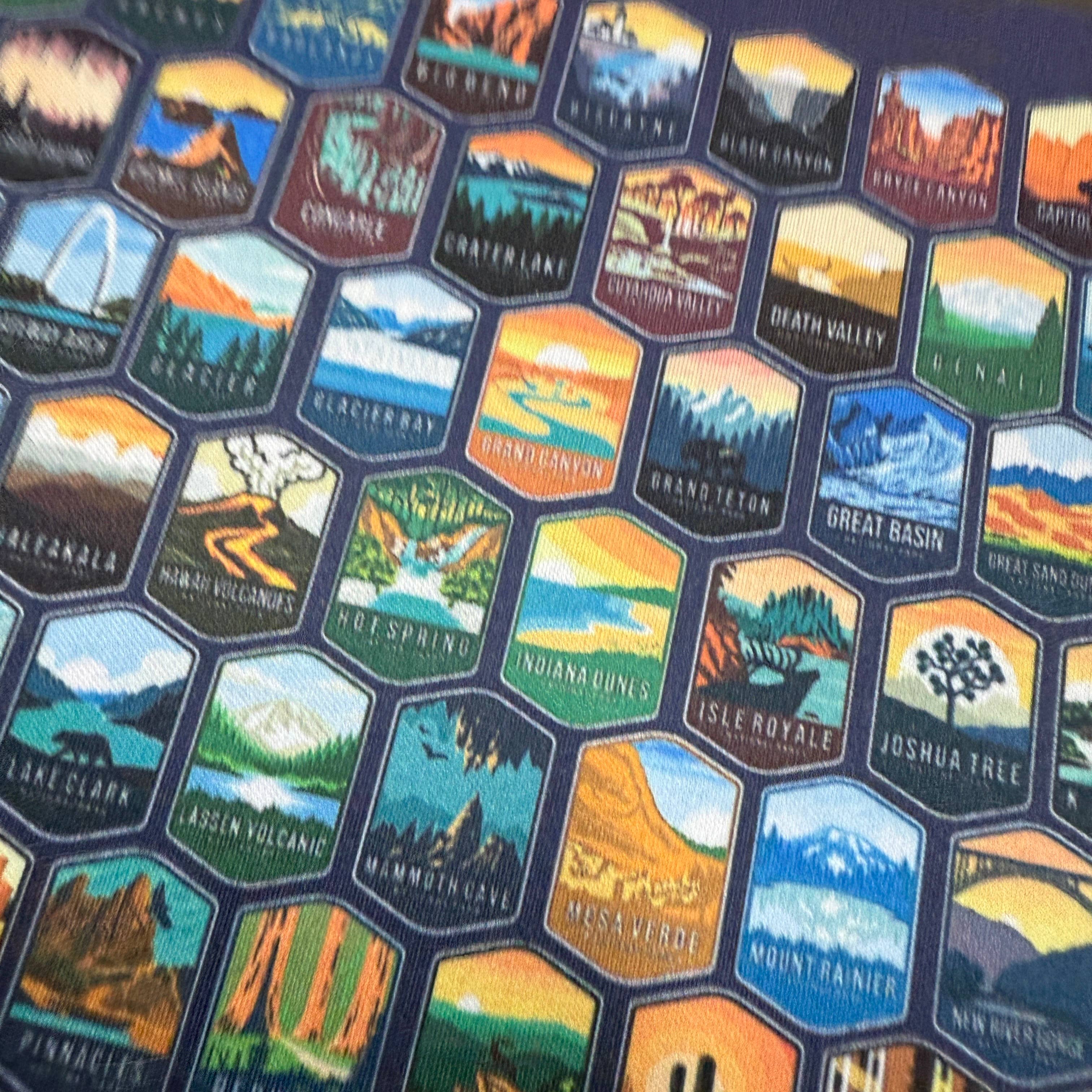 National Parks and Beyond - Wholesale Mousepad/Trackpad - All 63 National Parks Neoprene Mouse Pad1