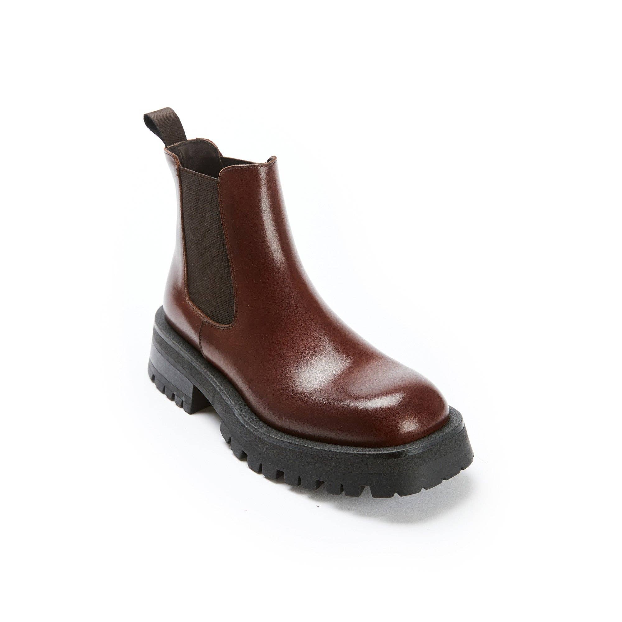 Mahogany chelsea clearance boots