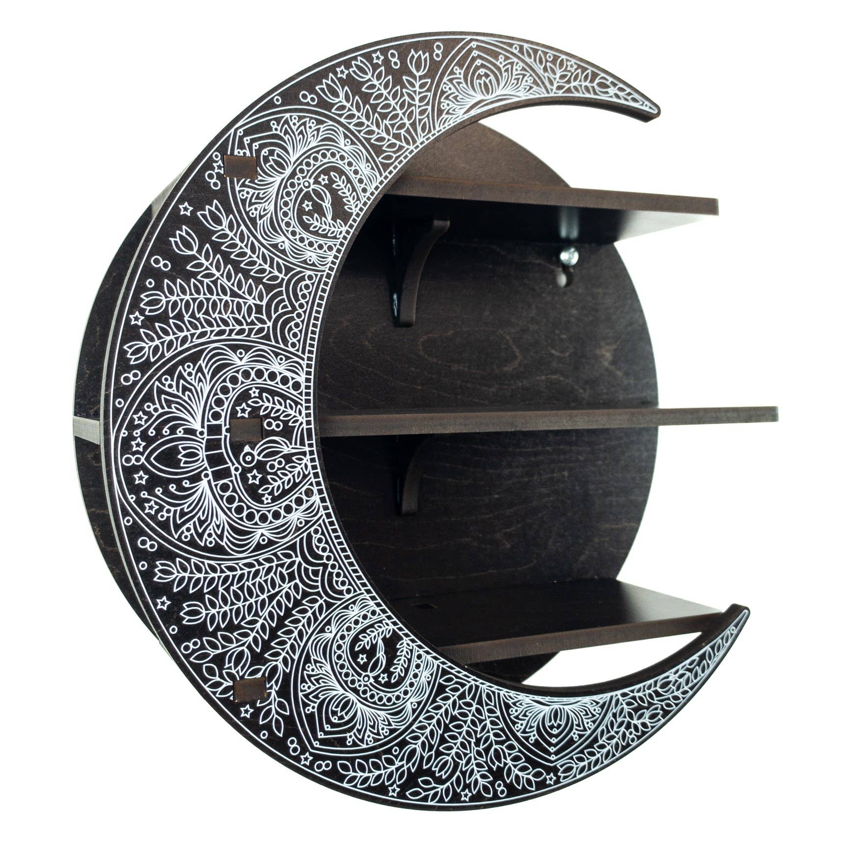 Standish House – Großhandel Wandregale – Mandala-Mondregal, Kristallregal, Regal für ätherische Öle0