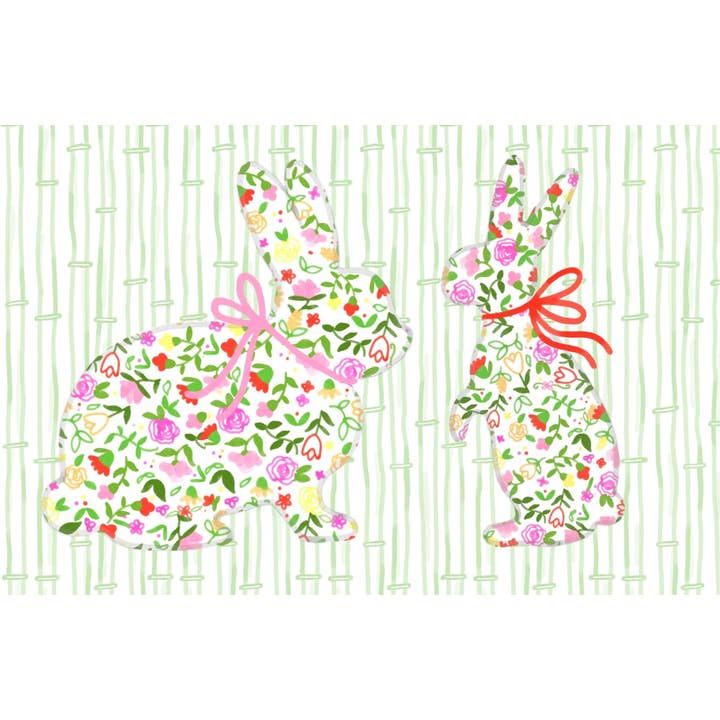 Everyday paper placemats-Bunnies for wholesale by Casa Courant