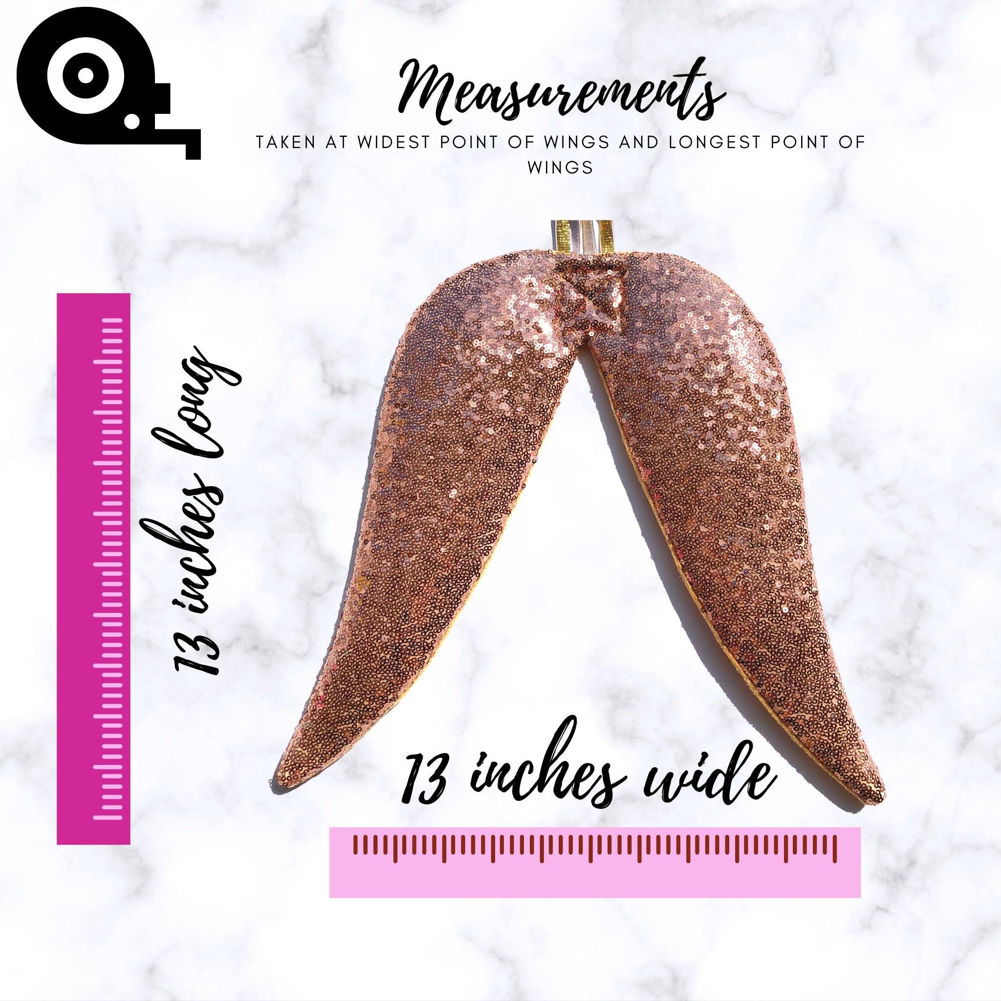 Chicky Chicky Bling Bling - Wholesale Costume - Kids - Girls sequin Dress up and costume wings2