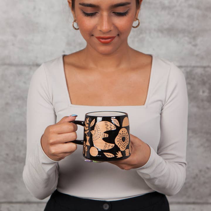 Danica Studio - Wholesale Coffee Mug - Danica Studio Myth Imprint Stoneware Mugs 12 oz