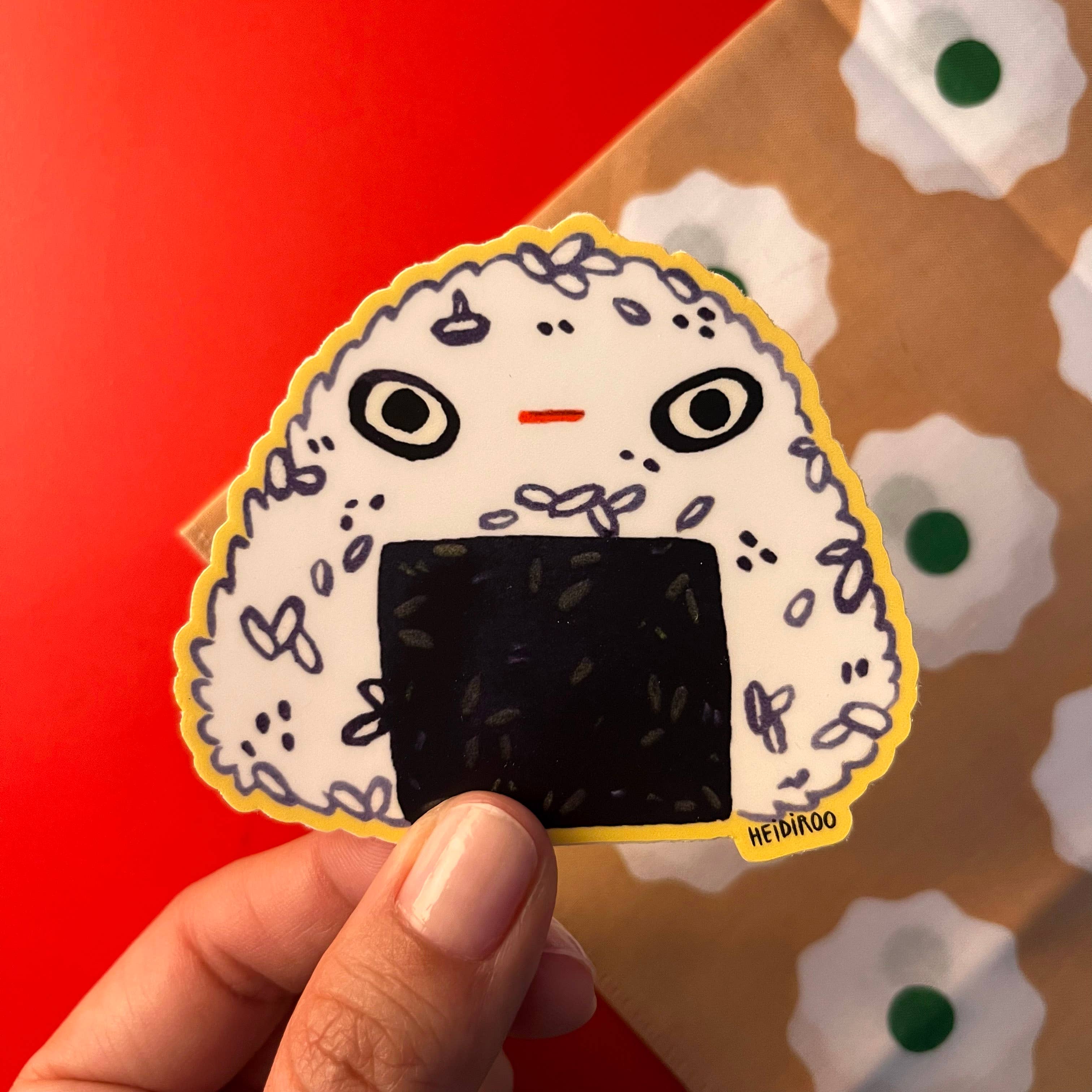 Heidiroo - Wholesale Sticker - Onigiri Sticker