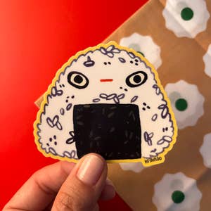 GIANT Bento Box Sticker Kawaii Vinyl Sticker Japanese Food Kawaii Food  Sticker Cute Art Japan Inspired Anime Sticker Anime Food 