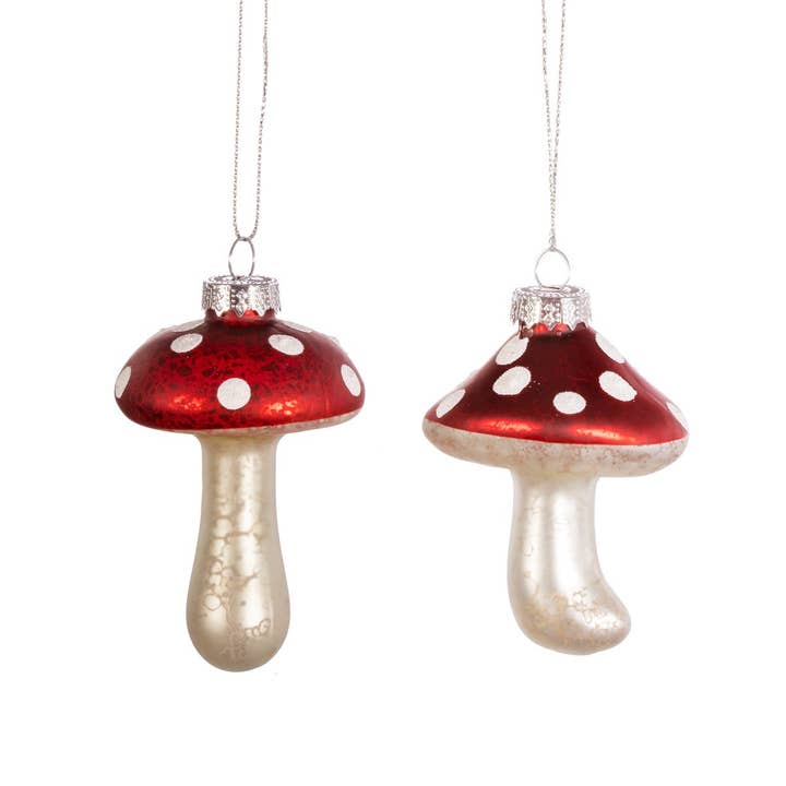 Sass & Belle Europe - Wholesale Christmas Decoration - Mushroom Shaped Bauble Assorted