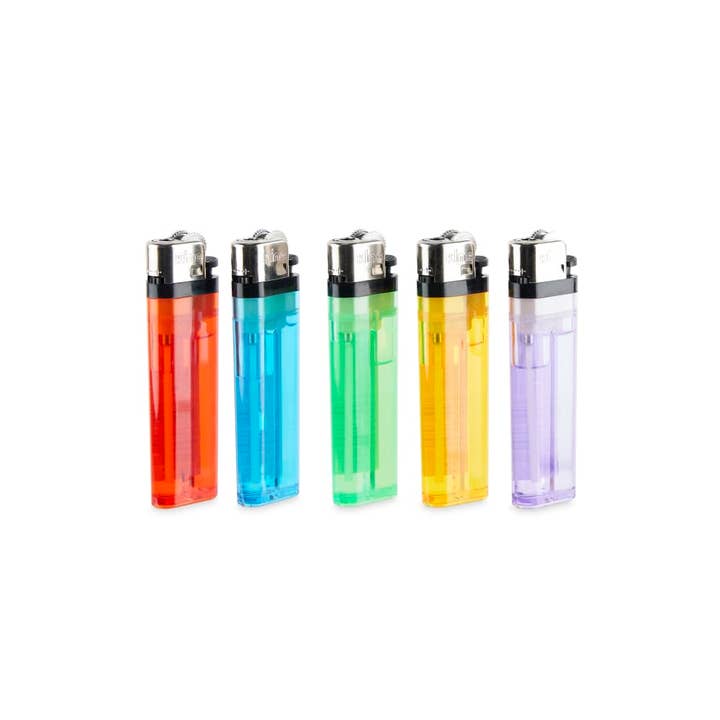 Cannatron - Wholesale Lighter - King Classic Disposable Butane Lighter Assorted Color Display – 50ct