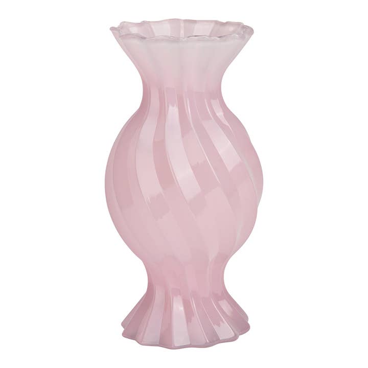 Vase Bonbon en verre, Rose (L/H/P) 14x27x14cm pour la vente par Wurm