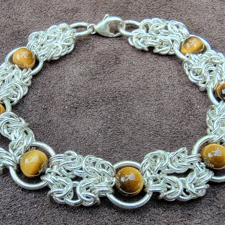 Maighin Digona Bracelet in Argentium Silver for wholesale by Dave Cain Fine Jewelry