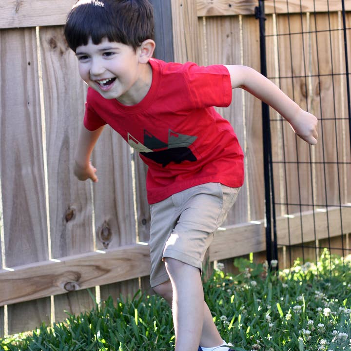 Doodle Pants – Engroshandel T-shirt - Børn – Black Bear Toddler og Kids Shirt8