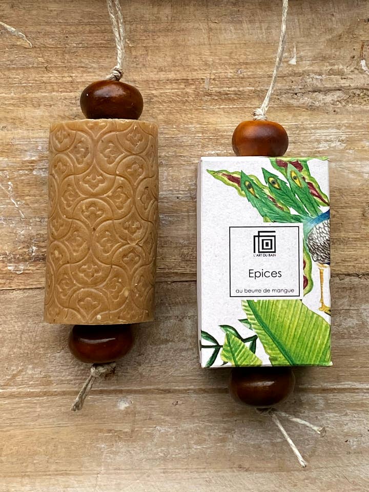 Bengalisk tvål på rep - Kryddlåda för wholesale av L'Art du Bain