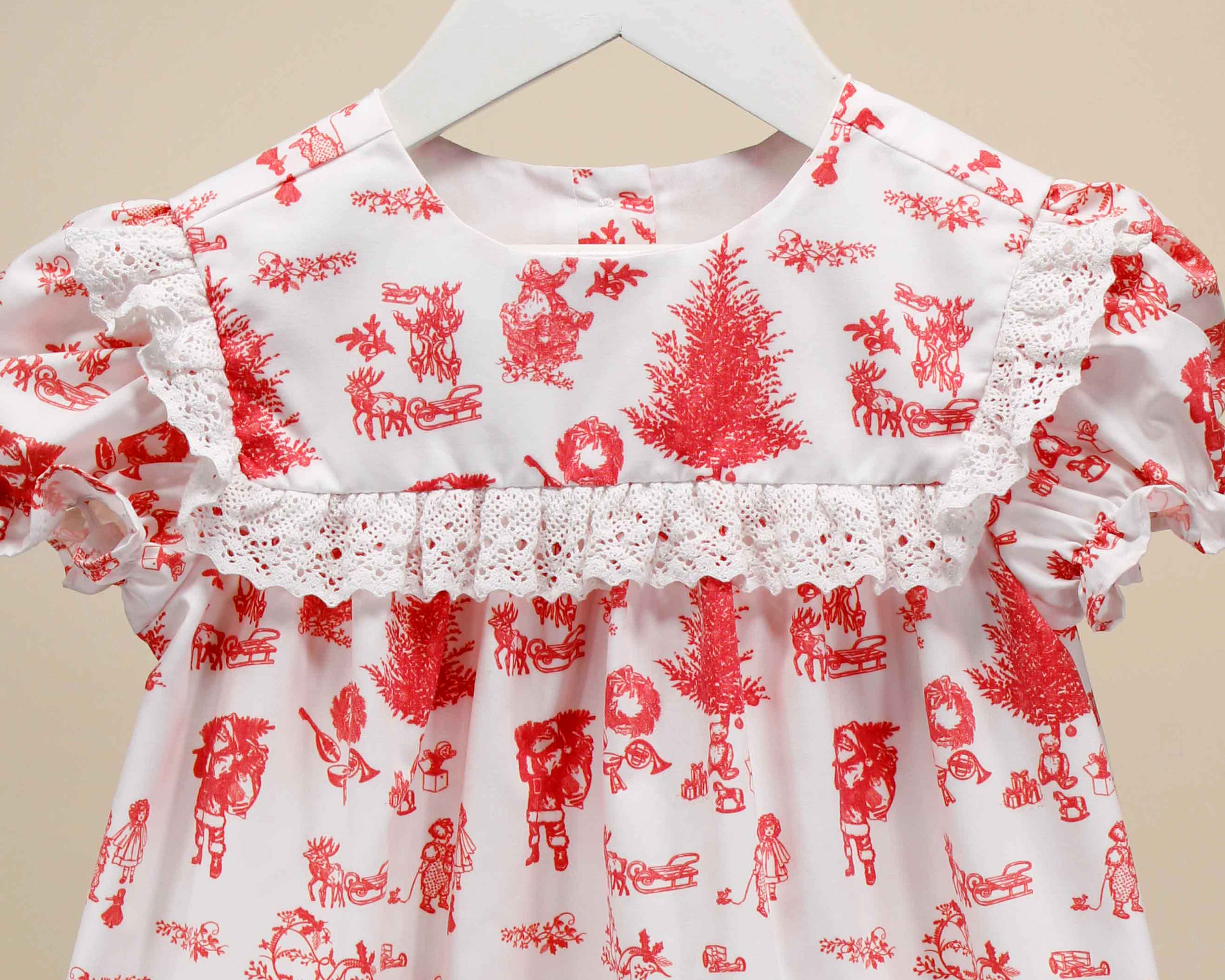 Charming Little Ones - Wholesale Dress - Kids - Santa Is Coming Ella Dress2