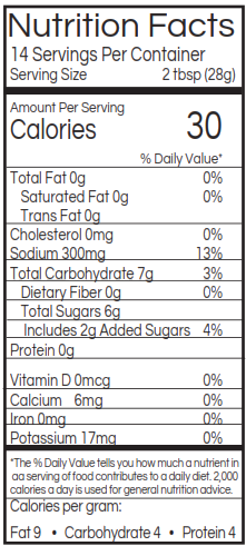 1934 - Vente Sauces barbecue - 1934 Sauce BBQ - Oignon Doux1