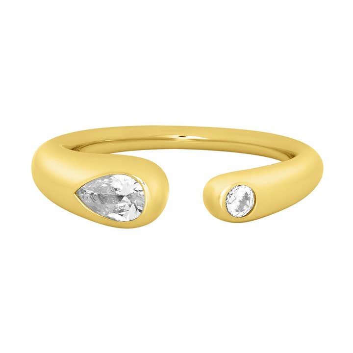 CZ MONROE RING for wholesale by fyb jewelry