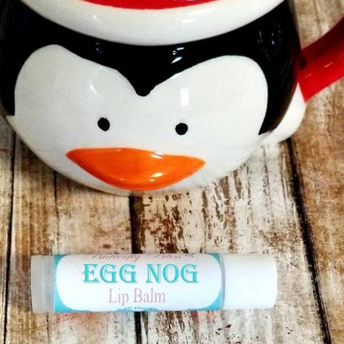 Butterfly Bliss – Engroshandel Læbepomade – Strømpeudstoppere til teenagere | Strømpeudstoppere til børn | Strømpeudstoppere til venner | Eggnog Lip Balm | Jul Lip Balm | jul