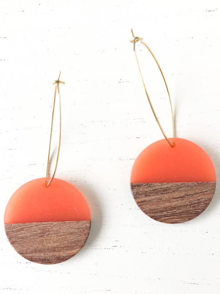 The Midcentury Rounds - Burnt Orange for wholesale by Stoll & Heart