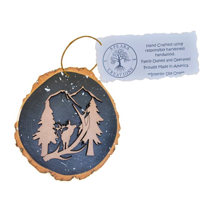 Spears Creations - Wholesale Ornament - Customized Gifts,Customized Souvenirs,Mountains,Elk,Elk Gift