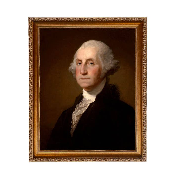 Madison Bay Co. - Historical Home Decor Reproductions – wholesale Konsttryck – George Washington av Gilbert Stuart Vintage Målning Tryck14