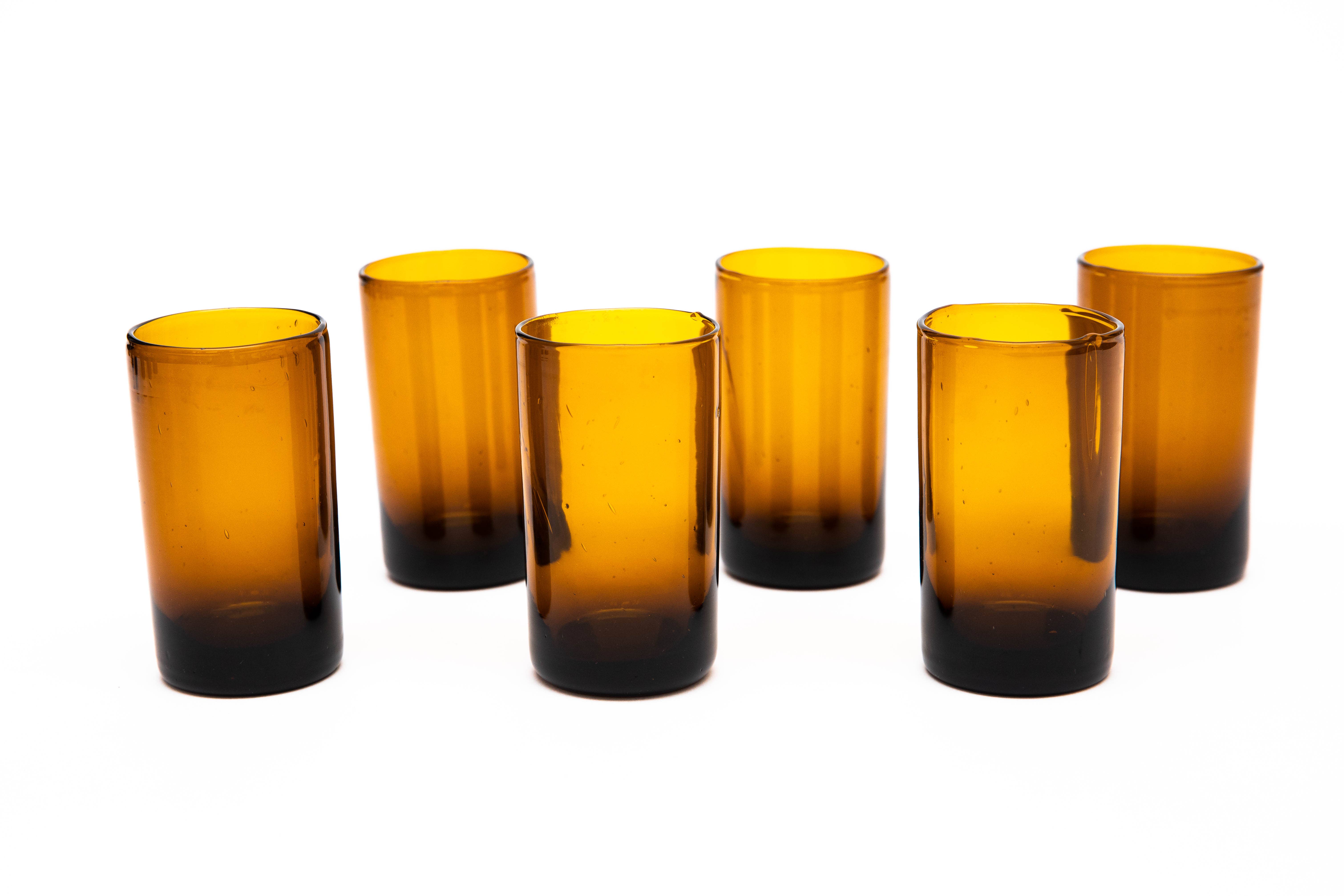 Voyage - Wholesale Drinking Glass/Cup - $2.00 SALE Amber Short Tumbler Glass (100)5