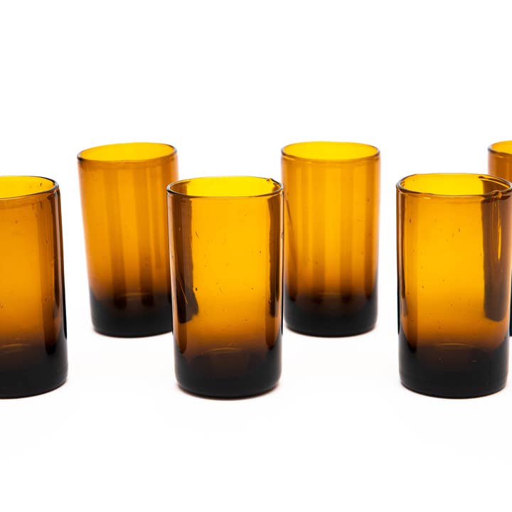 Voyage - Wholesale Drinking Glass/Cup - $2.00 SALE Amber Short Tumbler Glass (100)5