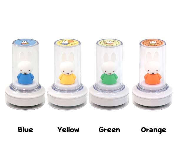 K-Wonderland - Wholesale Rubber/Decorative Stamp - Miffy Pre-inked Figure Deco Stamp4