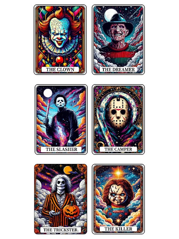 Halloween Tarots for wholesale by Inkie