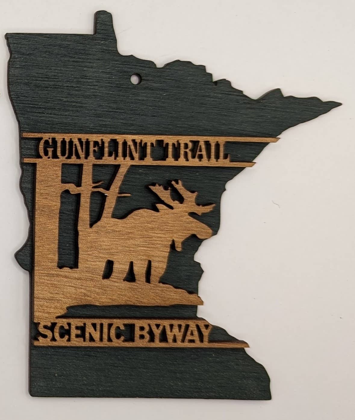 Knit and Nailed - Wholesale Ornament - Minnesota Wood Ornament Art 5" varieties25