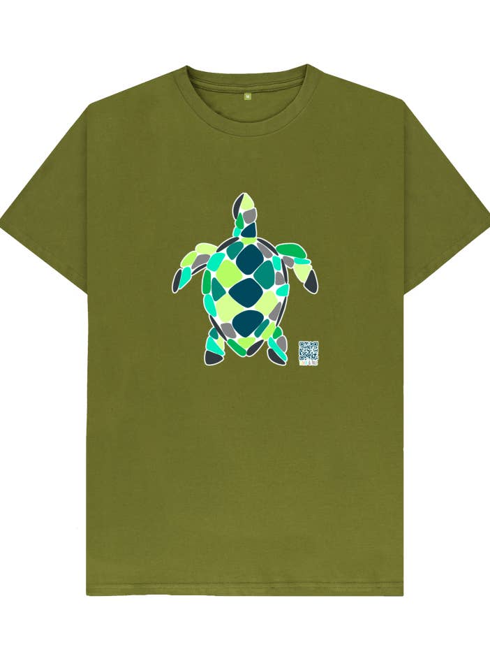 T-shirt tortue verte pour enfant pour la vente par Dodo & Pals