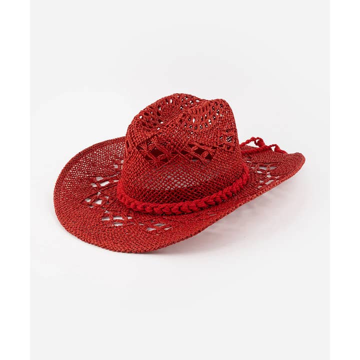 Gigi Pip - Wholesale Cowboy Hat - Women's - Remy Vented Straw Cowboy Hat8