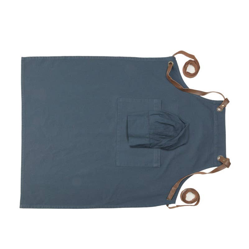 UNOCASADESIGN - Vente Tabliers - Ensemble de tablier de cuisine épais Brenda avec chapeau de chef9