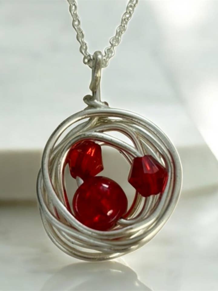 Collier Lune Boule pour la vente par Zalery