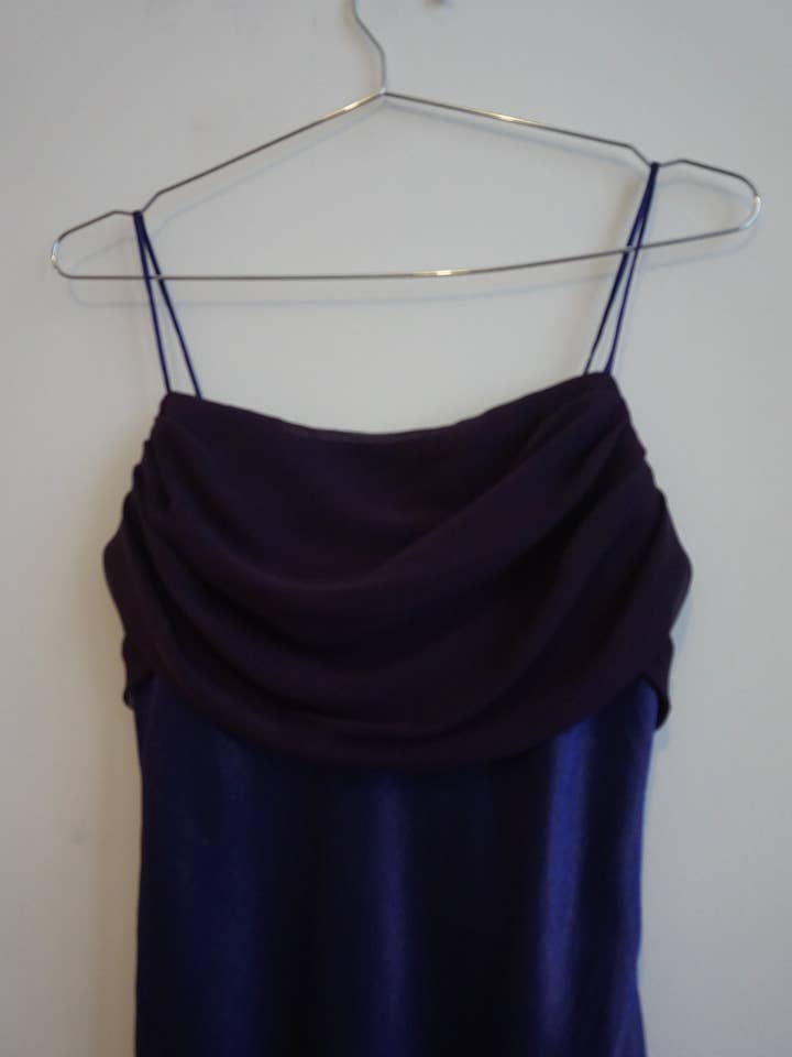 Vintage Full length bias cut 90s gown for wholesale by Charlotte Vinsen